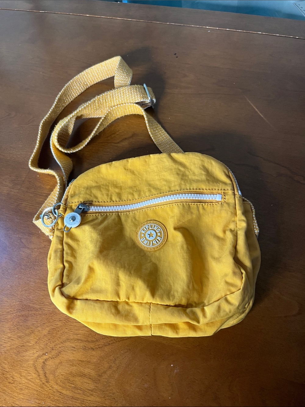 Kipling Gold Crossbody Bag
